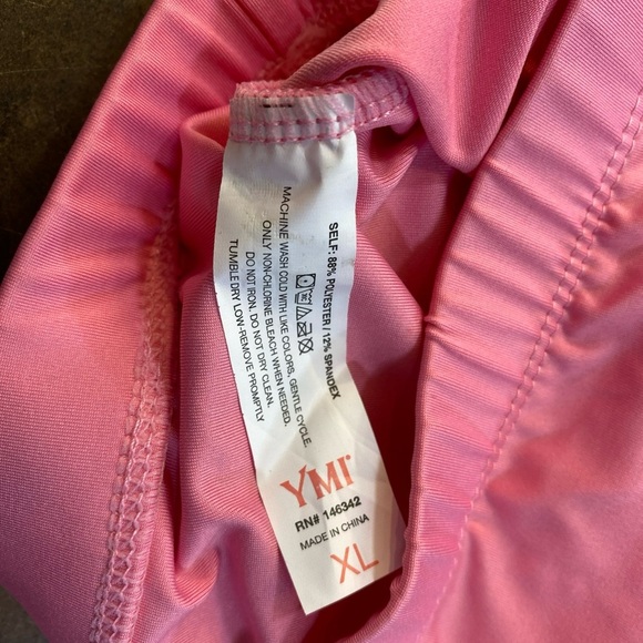 YMI Women’s Performance Pink Sport Bra Size XL - Picture 8 of 11